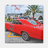 Chargeur de Dodge général Lee Magnet 1969 (Devant)