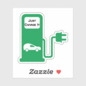 Chargez-Le Sticker Vinyl Coupé Sur Mesure (Feuille)