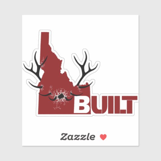 Charging Elk Sticker (Vel)