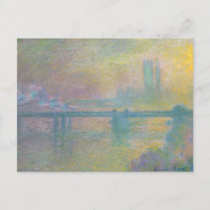 Charing Cross Bridge Londen Claude Monet Briefkaart
