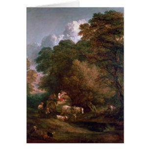Chariot du marché de Thomas Gainsborough The,