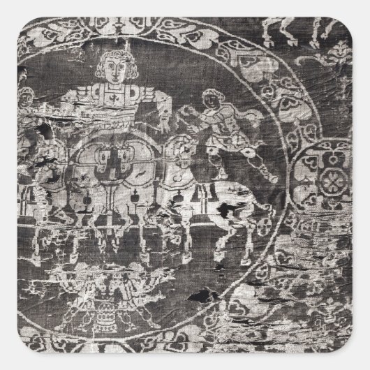 Charioter Vierkante Sticker (Voorkant)