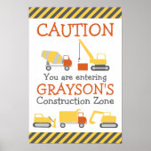 Chariots de construction Poster d'accueil pour la (Devant)