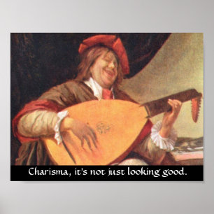Charisma, het ziet er niet alleen goed uit poster