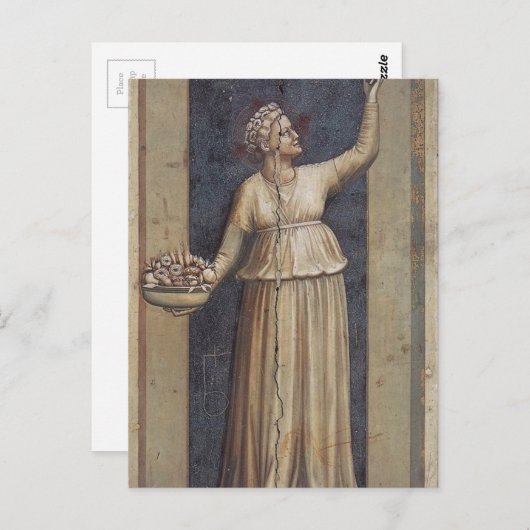 Chariteit voor Giotto Briefkaart (Voorkant / Achterkant)