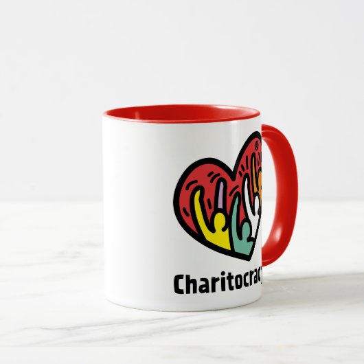 Charitocratie Caffeine Delivery Vehicle Mok (Voorkant rechts)