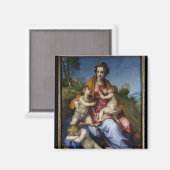 Charity, 1518-19 magneet (Voorkant / Achterkant)