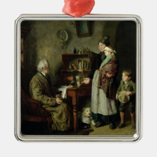 Charity 2 metalen ornament
