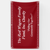 Charity Event Banner personaliseren (Verticaal)