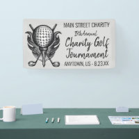 Charity Golf Tournament Ball T-shirt Clubs Course