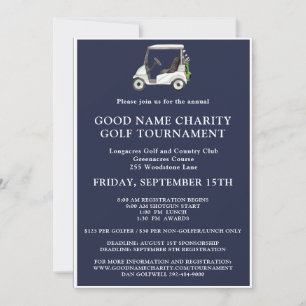 Charity golftoernooi kaart