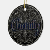 Charity Mandala Keramisch Ornament (Links)