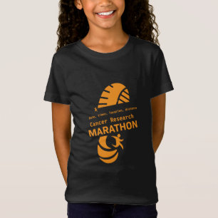 Charity marathon promotional cancer event T-Shirt