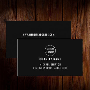 Charity Organization Logo, Organizer Visitekaartje