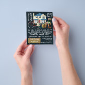 Charity Yard Sale Event Adverteren Flyer (Hand)