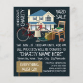 Charity Yard Sale Event Adverteren Flyer (Voorkant)