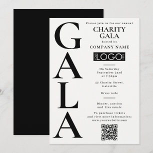 Charitygala Fundraising Event QR-code logo Kaart