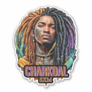 charkoal3 V2082 trim Sticker