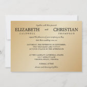 Charlamain  Damask Wedding Uitnodiging (Achterkant)