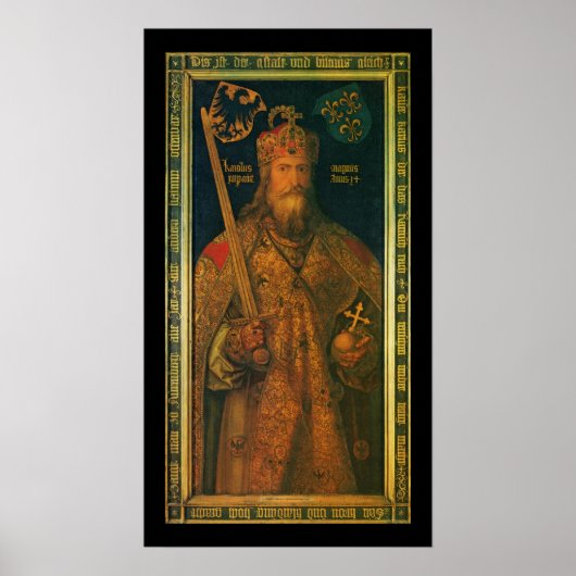 Charlemagne by Dürer Poster Print (Devant)