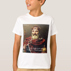 Charlemagne "Lachtaal" Citaat Cadeaus & T-shirts