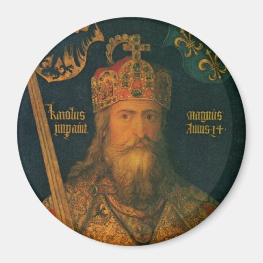 Charlemagne par Dürer Magnet (Devant)