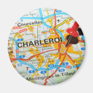 Charleroi, België Magneet