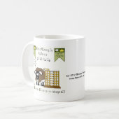 Charles B-a-a-a-bage Coffee Mok (Voorkant links)
