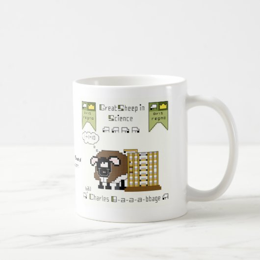 Charles B-a-a-a-bage Coffee Mok (Rechts)