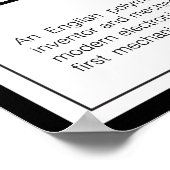 Charles Babbage Poster (Hoek)