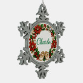 Charles Baby’s First Christmas Snowflake Ornament (Links)