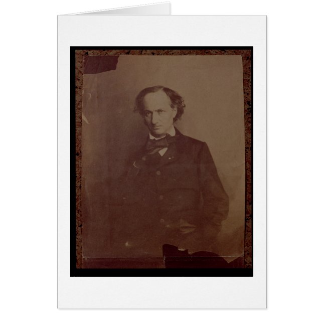 Charles Baudelaire (1820-1867), poète français, (Devant)
