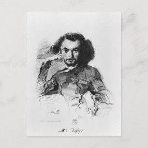 Charles Baudelaire 1844 Briefkaart