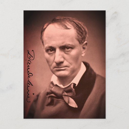 Charles Baudelaire Briefkaart (Voorkant)