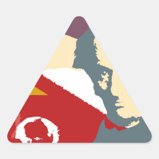 Charles BAUDELAIRE Driehoek Sticker