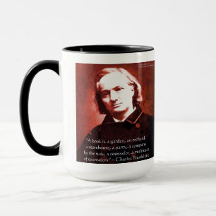 Charles Baudelaire "Een Boek Is" Wijsheid Citaat C Mok