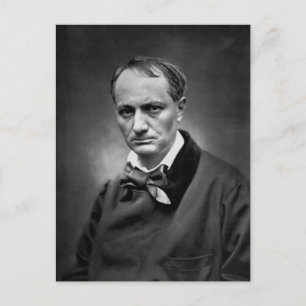 Charles Baudelaire -  foto 1878 Briefkaart