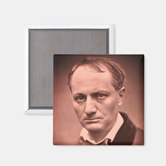 Charles Baudelaire Magnet (Recto/Verso)