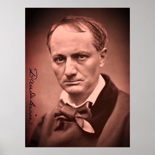 Charles Baudelaire Poster (Voorkant)
