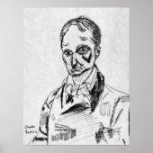 Charles Baudelaire Poster (Voorkant)