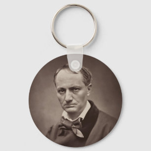 Charles Baudelaire van Étienne Carjat Sleutelhanger