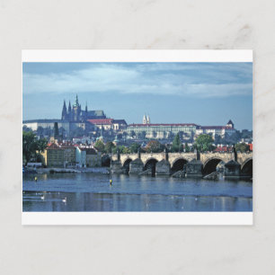 Charles Brdge Prague Castle Tom Wurl.jpg Briefkaart
