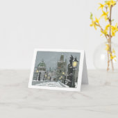 Charles Bridge-briefkaart Kaart (Gele Bloem)