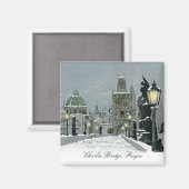 Charles Bridge-magneet Magneet (Voorkant / Achterkant)
