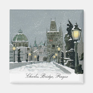 Charles Bridge-magneet Magneet