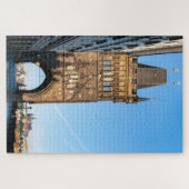 Charles bridge old tower & Prague castle Legpuzzel (Horizontaal)