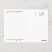 Charles Bridge-postkaart Briefkaart (Achterkant)