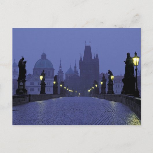 Charles Bridge - Praag Briefkaart (Voorkant)