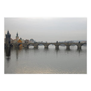 Charles Bridge, Praag Foto Afdruk