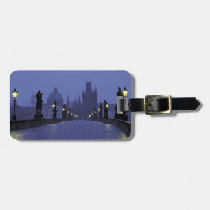Charles Bridge Prague Bagagelabel